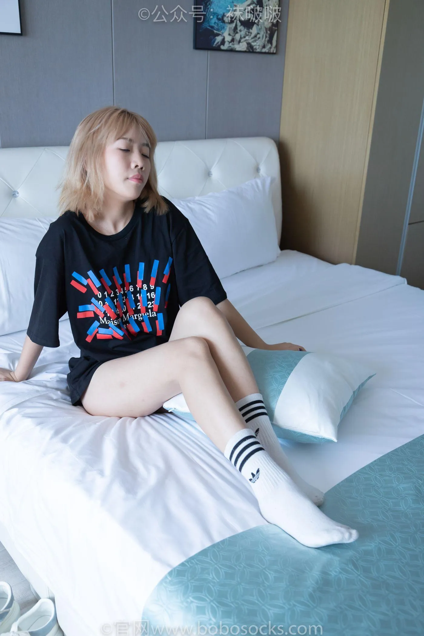 [BoBoSocks袜啵啵]NO.003 果冻-麦昆鞋、白色脏棉袜 [133P]插图7
